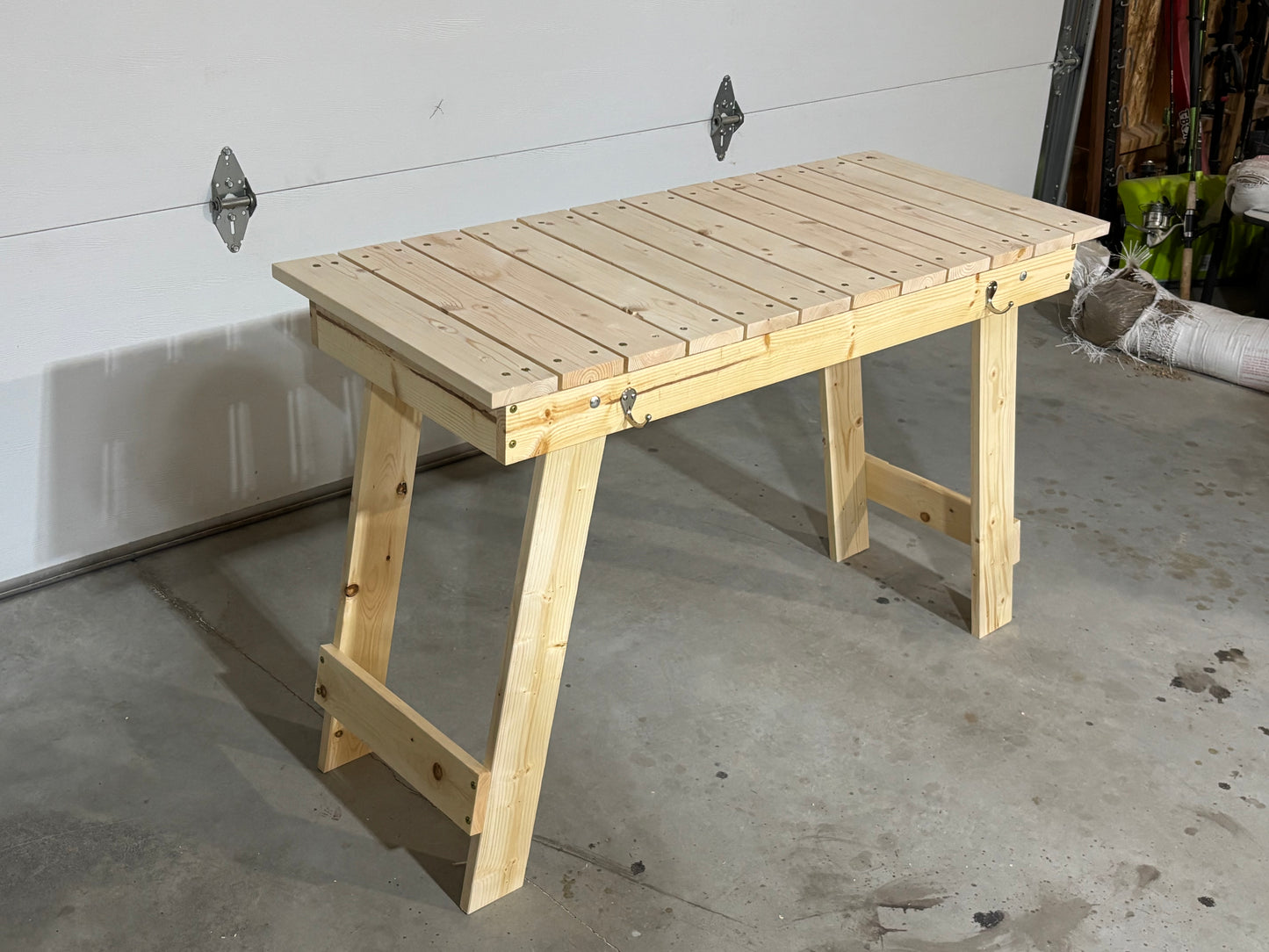 Handmade Folding Wood Table