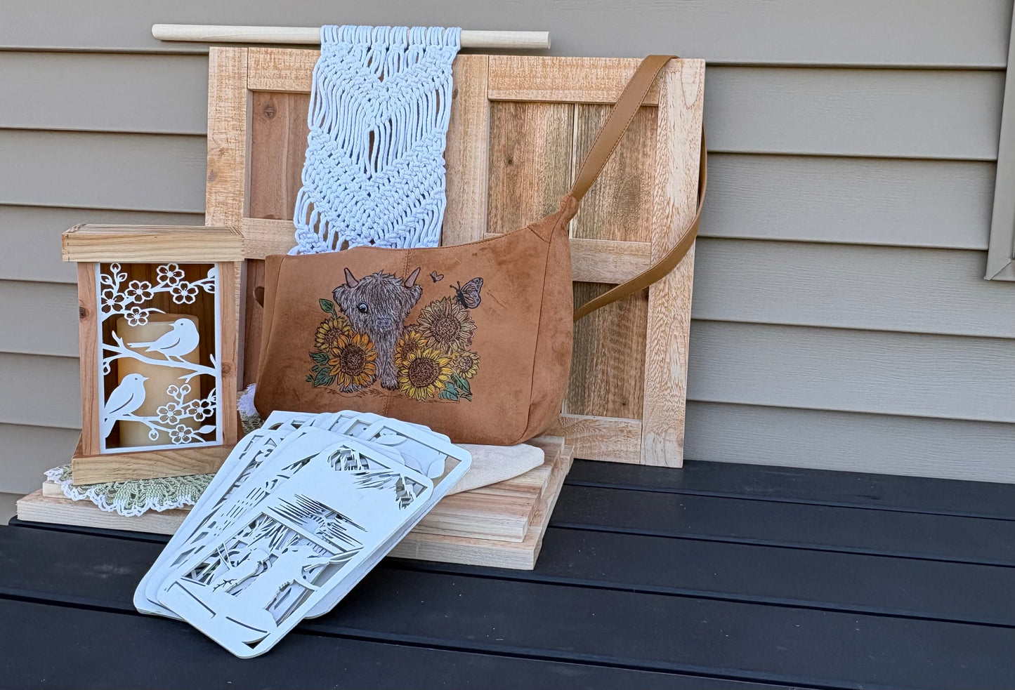 White Macramé Wall Hanging